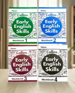 Collins Early English Skills Book Set (4 Books) Kids English Grammar and Vocabulary Book Bangladesh Collins English Skills Early Learning ৪টি বই
