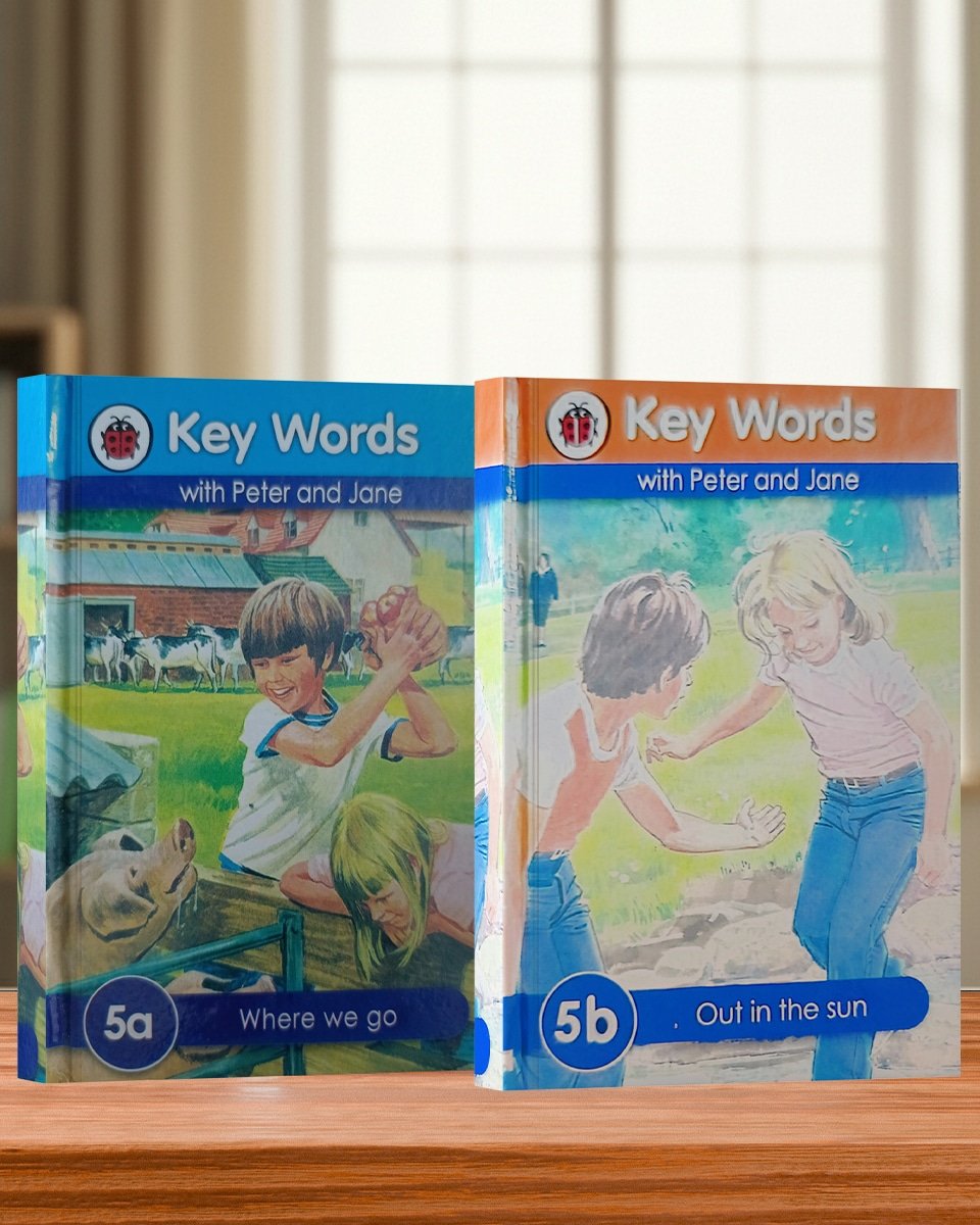 Ladybird Key Words with Peter and Jane – Level 5a, 5b শিশুদের জন্য ইংরেজি শেখার বই