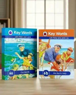 Peter and Jane Ladybird Key Words Level 6a Book Cover Peter and Jane Ladybird Key Words Level 6b Book Cover Ladybird Key Words Reading Series for Kids