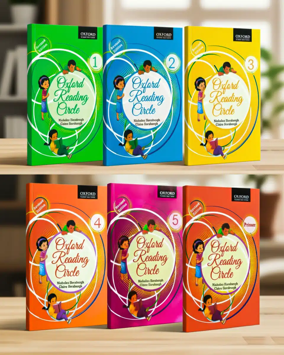 Oxford Reading Circle Package – শিশুদের জন্য ইংরেজি শেখার ৬টি বইয়ের সম্পূর্ণ সেট (Primer, Level 1, Level 2, Level 3, Level 4, Level 5)।