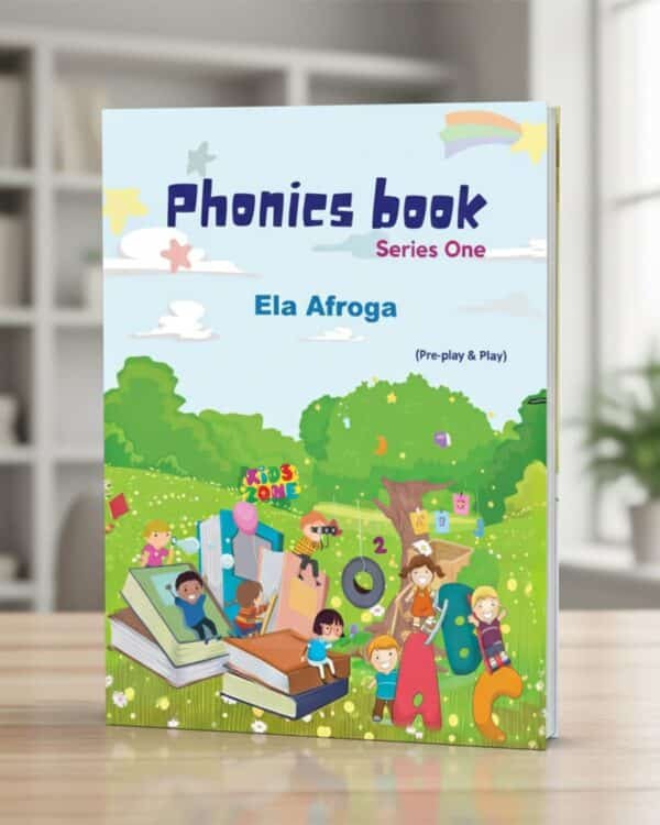 Ela Afroga’s Phonics Book Series One – ধাপে ধাপে ইংরেজি শেখার বই (২–৮ বছরের শিশুদের জন্য)