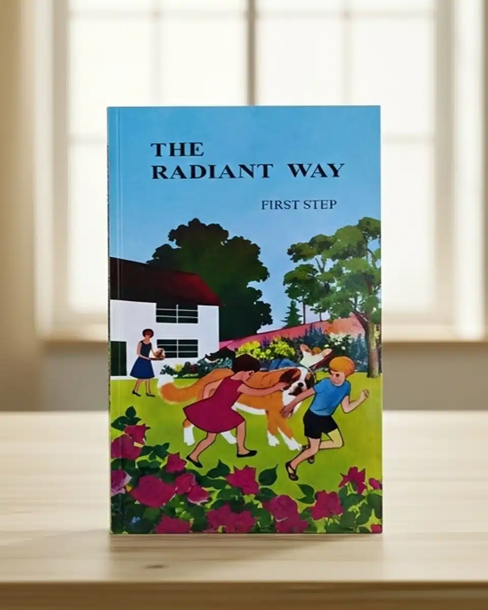 The Radiant Way – First Step শিশুদের ইংরেজি রিডিং প্র্যাকটিস বইয়ের কভার ইমেজ