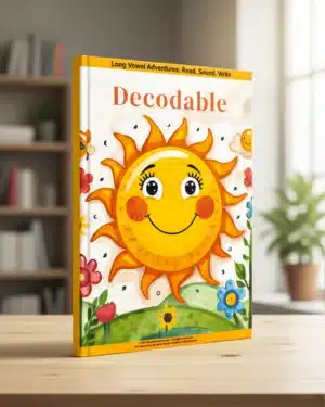 Long Vowels Adventures Decodable by Ela Afroza – ৫০ পৃষ্ঠার Phonics e-book/PDF বই, শিশুদের long vowels চর্চা ও phonics ভিত্তিক পড়ার দক্ষতা বাড়ানোর জন্য। ডাউনলোড বা প্রিন্ট করে পড়া যাবে।