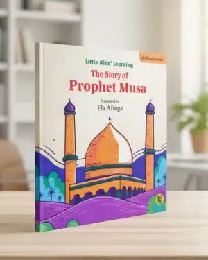 The Story of Prophet Musa by Ela Afroga – ২৪ পৃষ্ঠার Phonics Story Book, শিশুদের জন্য ইসলামিক গল্প ও ফনিক্স ভিত্তিক ইংরেজি পড়া শেখার বই।