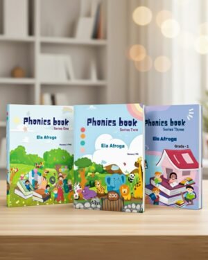 Ela Afroga’s Phonics Book Series Complete Package (1, 2 & 3) – শিশুদের জন্য ধাপে ধাপে ইংরেজি শেখার বই ফনিক্স বুক সিরিজ ১, ২ ও ৩ – বাংলাদেশের একমাত্র পূর্ণাঙ্গ ফনিক্স প্যাকেজ